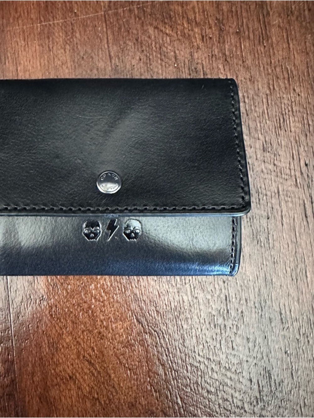 Coach Water Buffalo Coin/Card Case 21797 - Picture 2 of 16